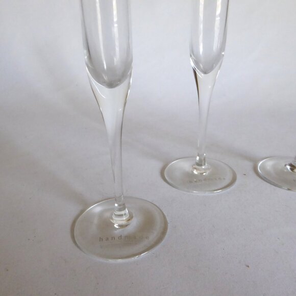 VINTAGE BAR LSA POLAND VODKA FLUTE 25ml HANDMADE GLASS SET (NEW IN BOX) - Picture 5 of 11